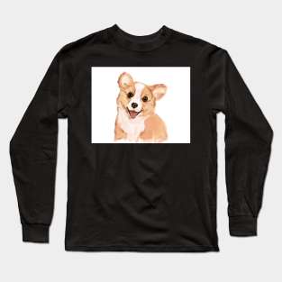 Corgi pup Long Sleeve T-Shirt